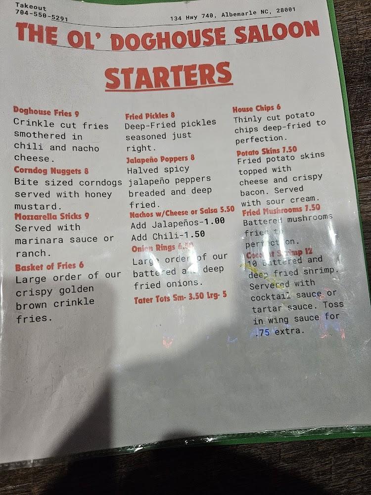 Bulldog's Sports Bar & Grill Menu image 1